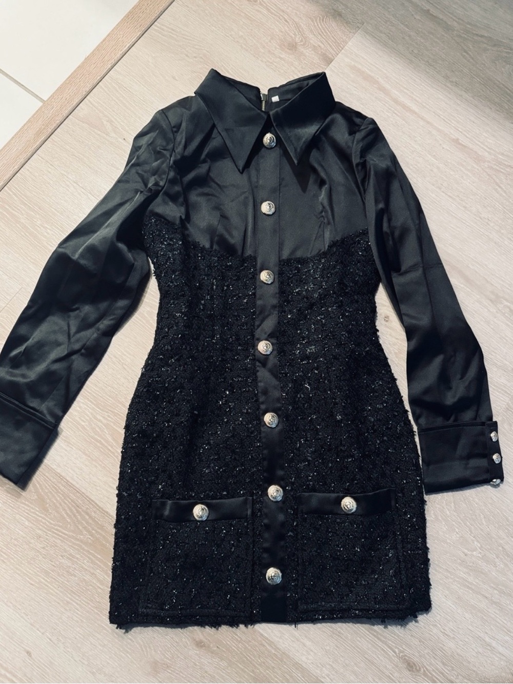 Catwalk Connection Alissa Black Mini Dress NEW 🏷️